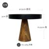 Wood Metal Cake Stand Dessert Table Cake Pan Display Stand Photo Props Snack Fruit Tray Dessert Plate Banquet Decorative Tray