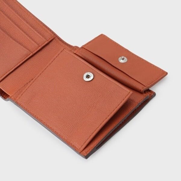 Takeo Kikuchi Goatskin Bifold Wallet 07004401 Men's Black (519) 00