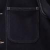 GAIJIN MADE Light Melton Coverall S Navy Men's Used