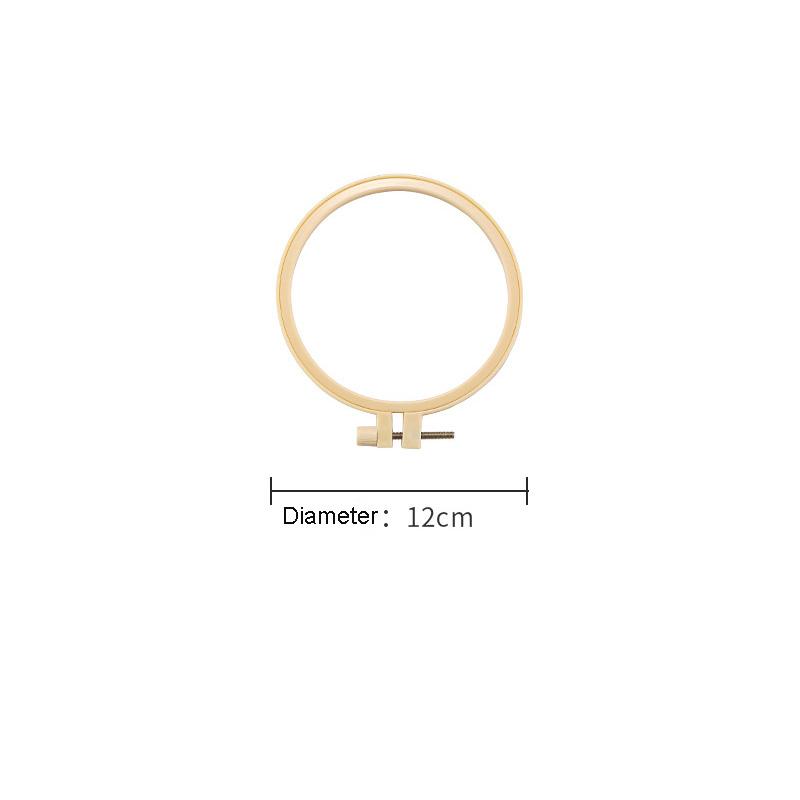 1pc 9/12/16/20/24/26.5cm Embroidery Hoop DIY Art Craft Cross Stitch Circle Round Hoop Ring Frame Adjustable Sewing Tools