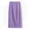 Women's Spring/Autumn 2024 High Waist Midi Pencil Skirt - Slimming A-Line Style