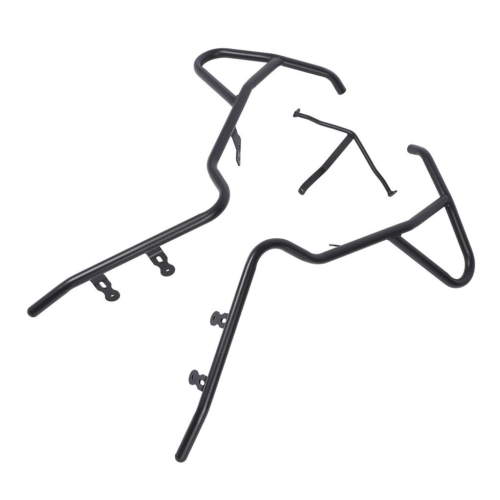 Motorcycle Highway Engine Guard Crash Bar 24mm Black Stainless Steel Bumper Protector Crash Bar for