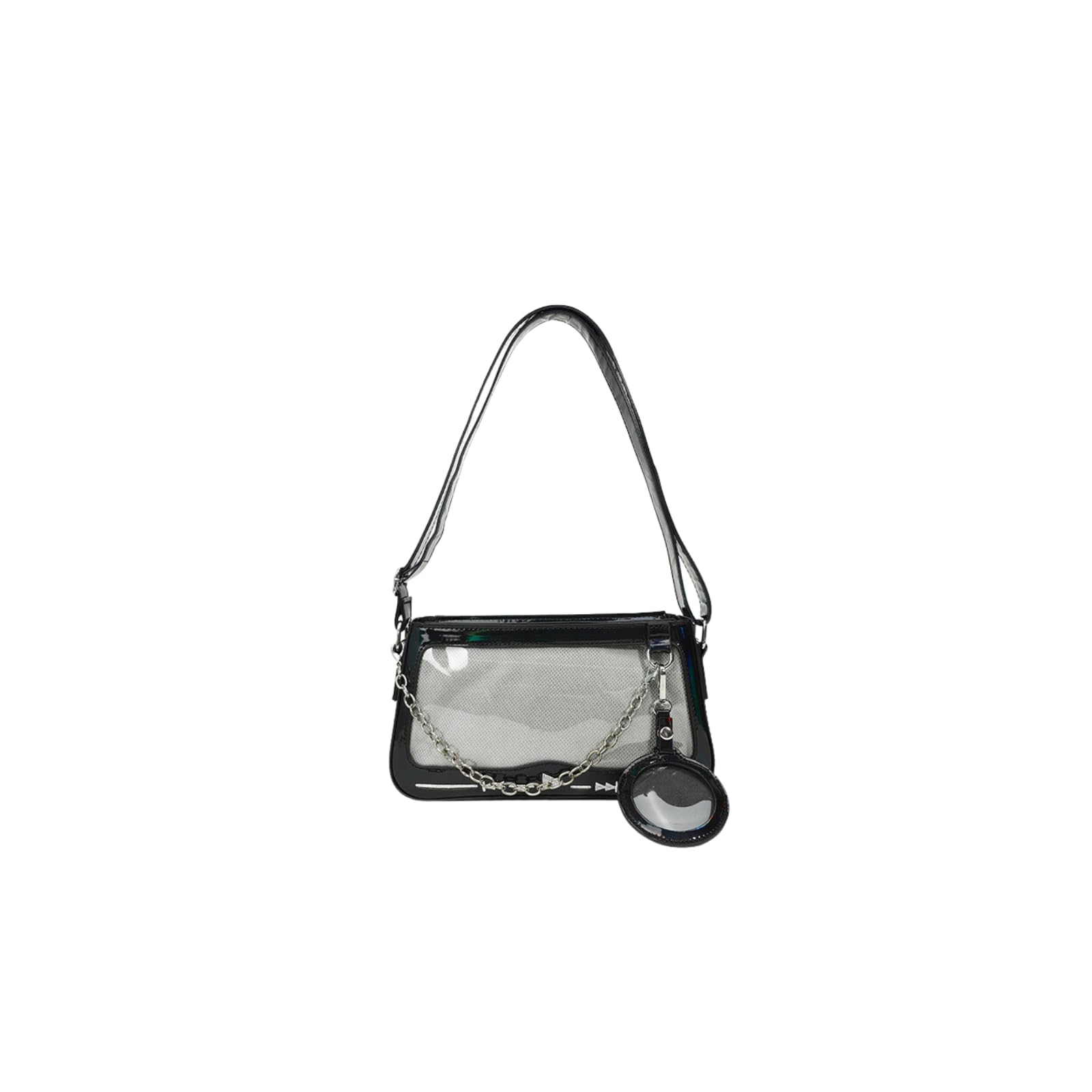 

EZ PEACH Ita Bag, Shoulder Bag, 2-Way, Small, Mini Ita Bag, Perfect for Otaku Activities, Includes Matching Badge Cover, Cute and Popular, Ita Bag,