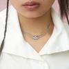 NEUF PIECE TWISTED HEART NECKLACE