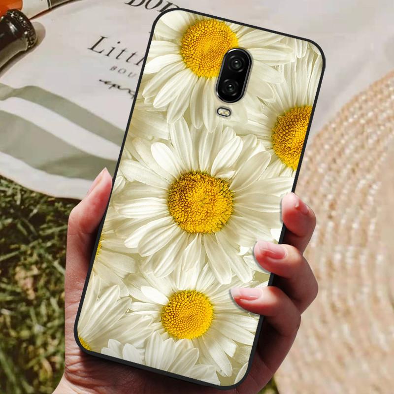 For Oneplus 6 6T Case Silicone Soft TPU Back Cover Phone Case For One Plus Oneplus 6t 6 T Case Black Cover Coque Fundas Capa