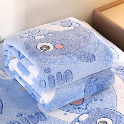 Comfortable Floral Fleece Blanket Lightweight Blanket Suitable for All Seasons