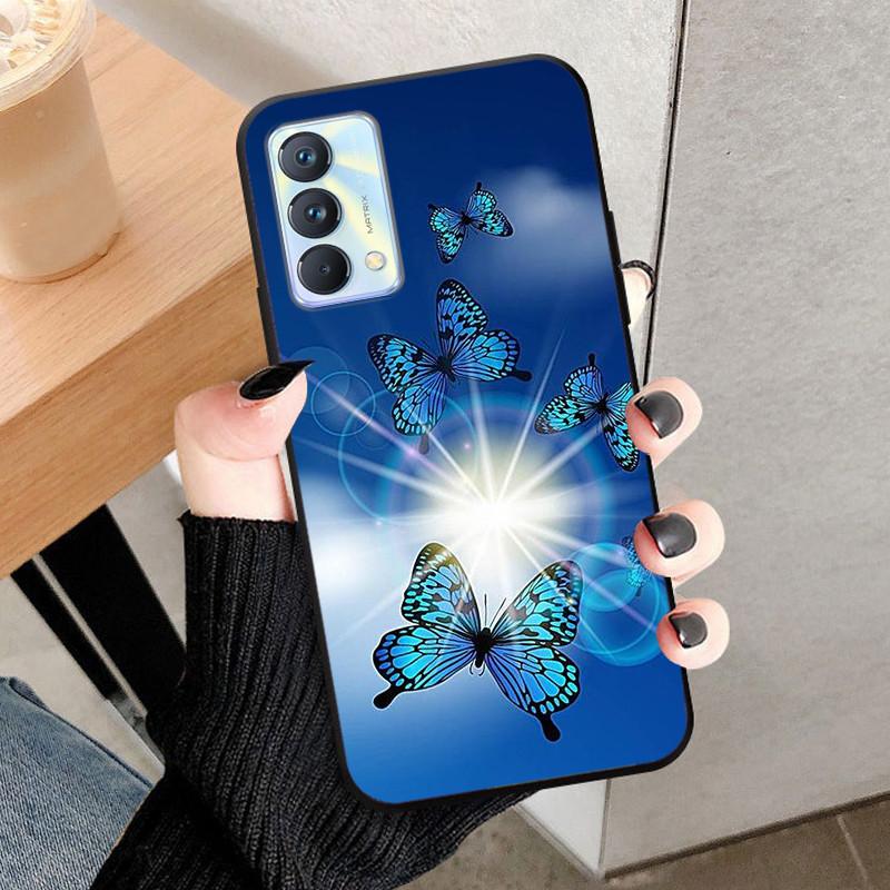 For Realme GT Master Edition Case 6.43Inch Cool Painted Case For OPPO Realme GT Master Edition Cover Silicone Back Bumper