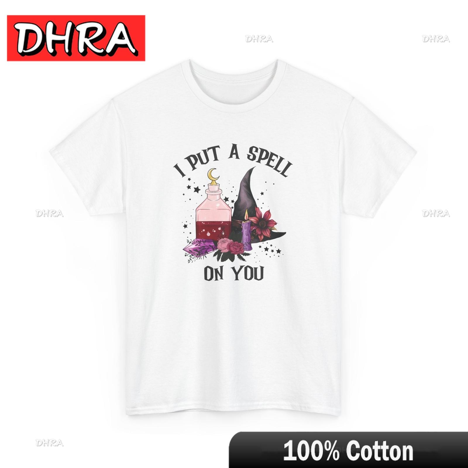 

I Put A Spell on You Charmed Bewitched TShirt Trendy Witch Fashion Tee Fresh Tshirts Comfy Stylish Trendy Shirt Crew Neck 4XL