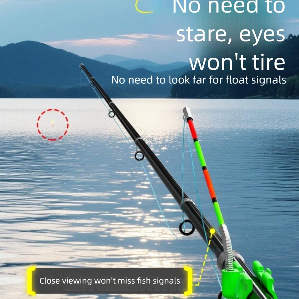 Night Fishing Fishing Rod Lighting Stick Removable Waterproof Fishing Luminous Stick Brilliant Red Light Bite Alarm