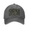 Tiger Stripe Camouflage Military Camo Denim Cap Casual Baseball Caps Adjustable Hat Summer Unisex Baseball Hats
