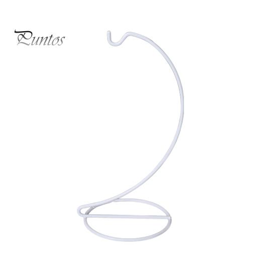 Moderner Minimalistischer Ständer Ornamenthalter für Glaskugeln Spiraldesign mit Stabiler Eisenbasis Gestell Luftpflanzen Terrarium Hexenkugel Hochzeit Zuhause