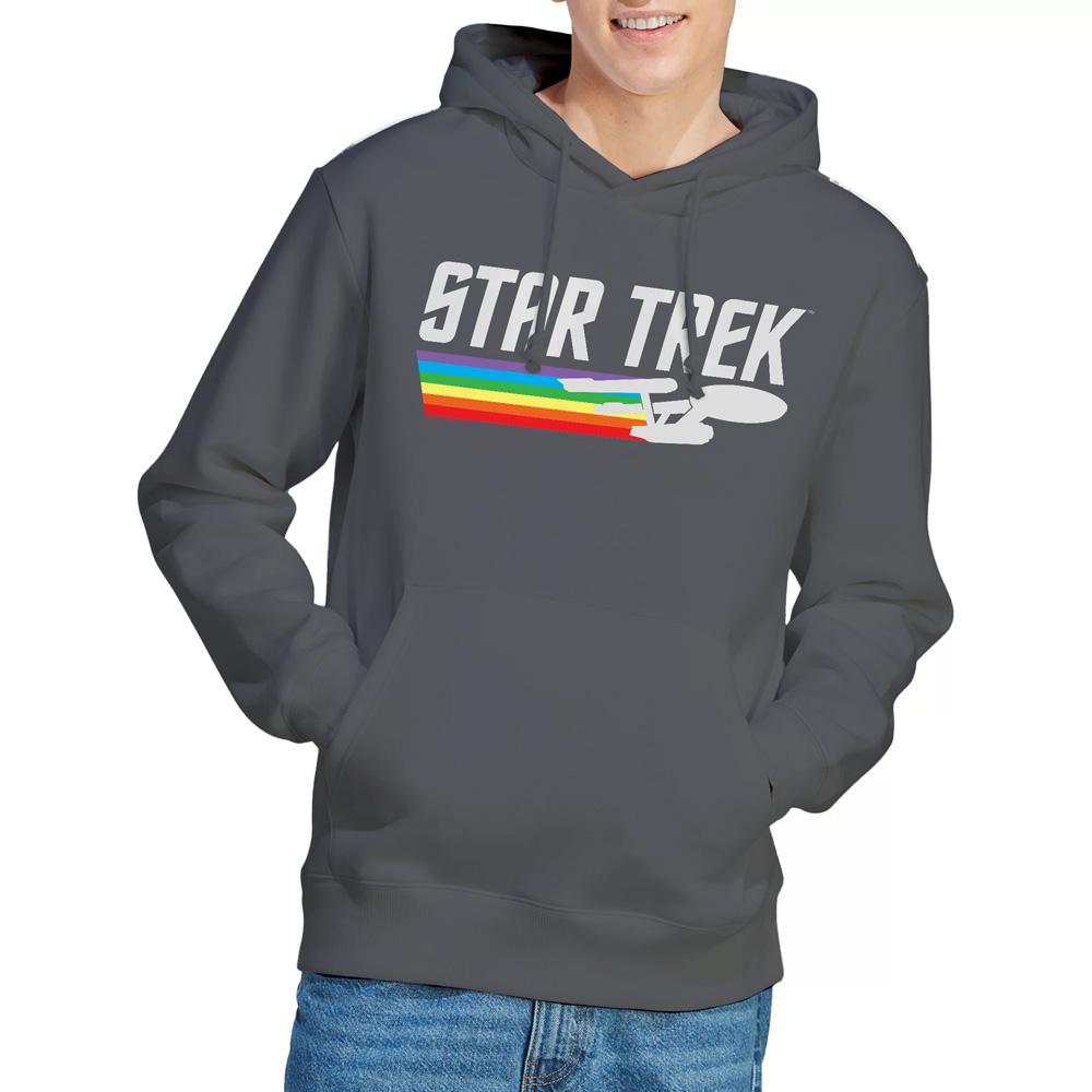 STAR TREK Men's Rainbow Trail Hoodie