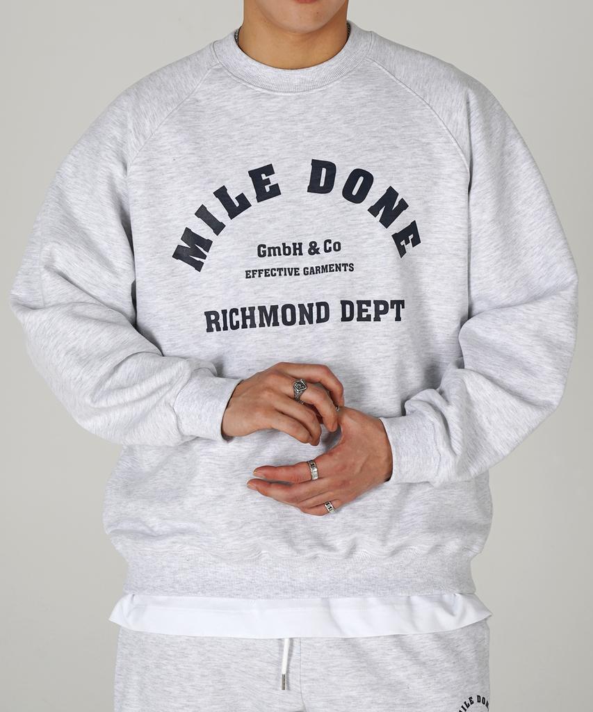 Deomail Miledone Mildone Signature Sweatshirt [Oatmeal]