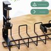 Under Desk Cable Management Rack Carbon Steel Power Strip Cable Storage Basket