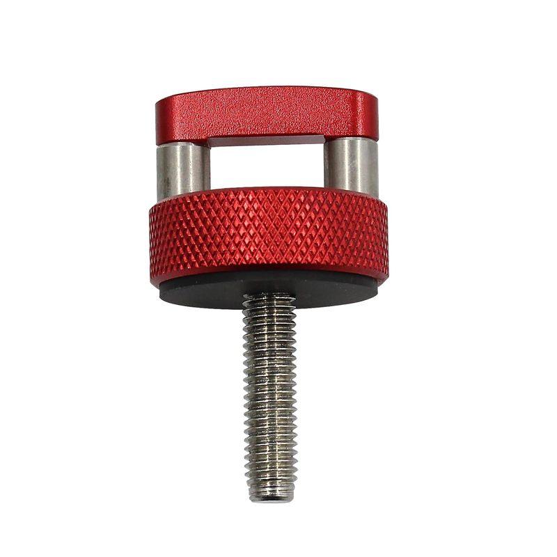 6X Aluminum Hard Top Quick Removal Fastener Thumb Screw For 2007-2018 Jeep Wrangler JK 2DR And Unlimited 4DR