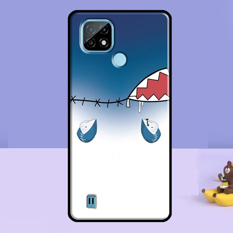 Gawr Gura Hololive Anime Case For Realme C61 C75 C67 C55 C53 C51 C35 C21Y C25S GT 7 Pro 6 6T 10 11 12 13 14 Pro Plus