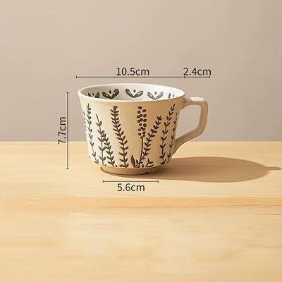 Shangqi Hand-Painted Ceramic Mug Set