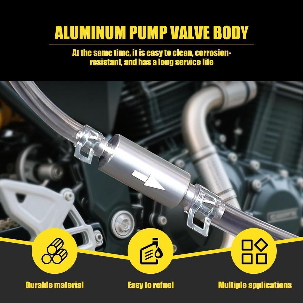 2PCS Brake Bleeder Hose,One Way Check Valve Tube Bleeding Tool Kit For Car Motorcyle Clutch For Men,2025 Upgraded Universal Brake Fluid Bleeder With