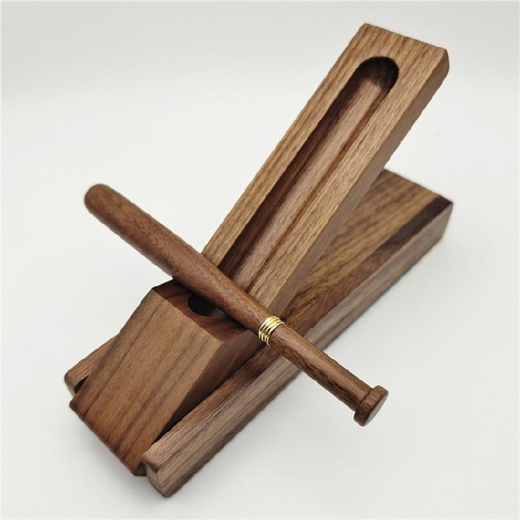 Gift Pen Set Baseball Ballpoint Pen Set Wood Baseball Bat Pen Stationery Pen Snooth Writing Pen for School Office