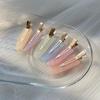 Korean Acetate Iridescent Seamless Hair Clip for Women - Duckbill Flyaway Styling Hairpin