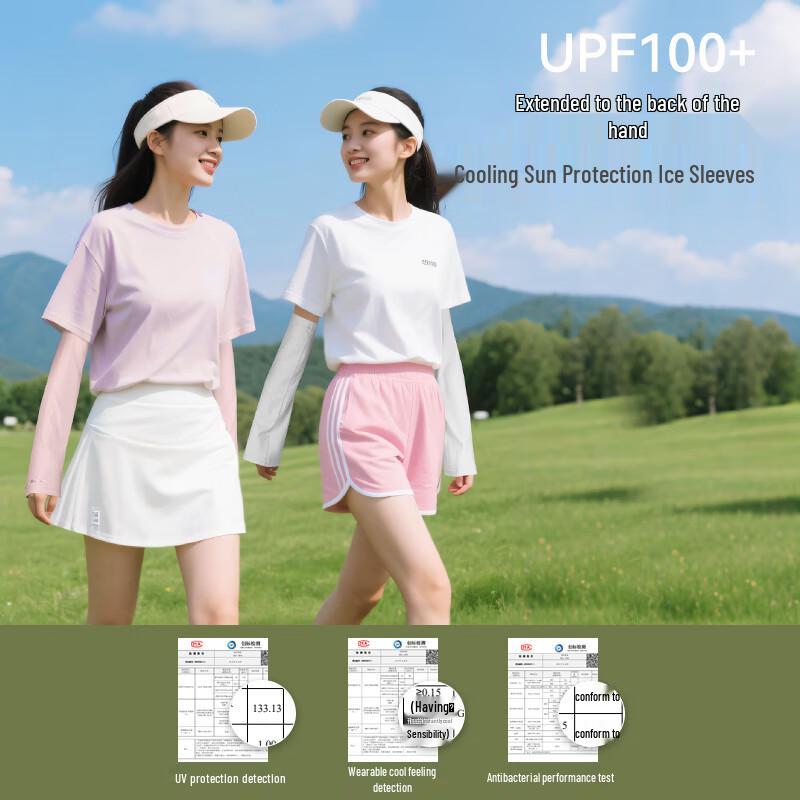 NAILEKESI N Mangas Solares Enfriadoras UPF50+ para Mujer