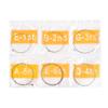 6 PCS Electric Guitar Strings (E B G D A E) Steel Wire Strings Set Guitar Replacement Parts