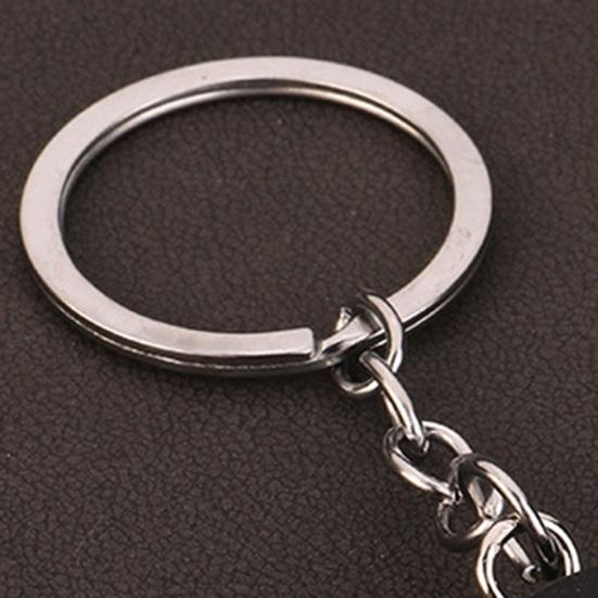 Keychain Pendant Wheel Caliper Design Zinc Alloy Key Chain with Rubber Tires Racing Style Key Holder Backpack Car Accessory
