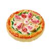 Miniature Scene Decorations 2Pcs Mini Resin Pizza Ornaments, Realistic Miniatures, Tiny Simulation Figures Food Ornaments for DIY Craft Project, Doll