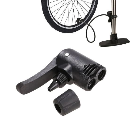 Bicycle Bike Cycle Tyre Tube 3 In 1 Replacement Dual Head Air Pump Adapter Valve