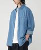 UNTAPPED STUDIO [Set] City Boy Big Oversized Washed Denim Shirt 4 Colors (Type A)