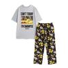 Shrek Mens CanÂ´t Today IÂ´m Swamped Short-Sleeved Long Pyjama Set