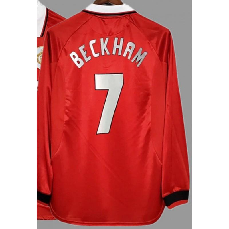 Retro Long Sleeve Soccer Jersey Football Shirt Men Women Vintage Legends Print Sports Training Top