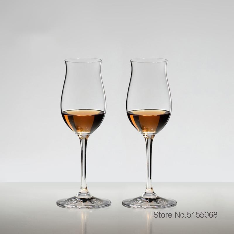 130ml Hedonistická sklenice na koňak Rakousko Riedel Design Čirá křišťálová sklenice na whisky Profesionální tulipánová sklenice na likér XO Rum Brandy Snifter