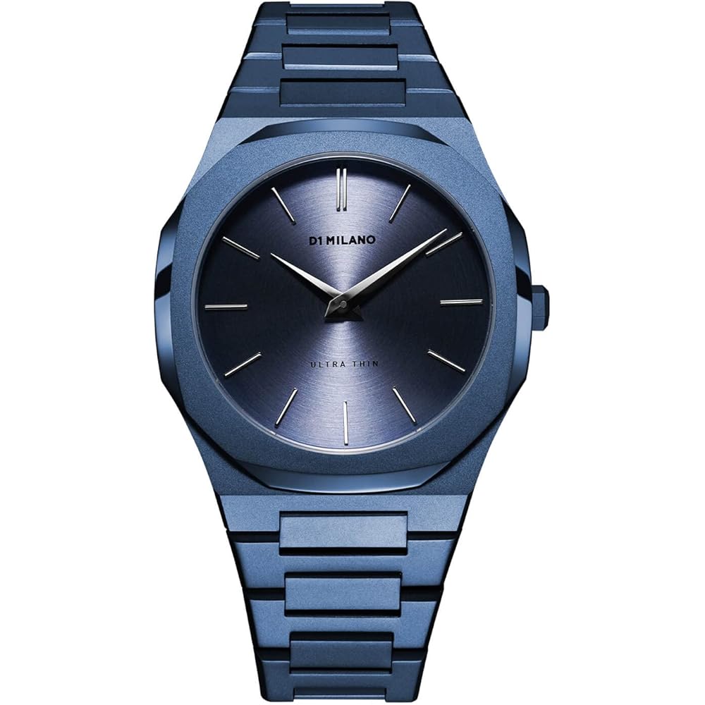 D1 Milano Ultra Thin Men's Watch Midnight 40mm Stainless Steel