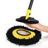 Car Cleaning Brush with Elbow Design, Retractable Handle Cleaning Brush, Bending Car Cleaning Tool for Cars RV Trucks