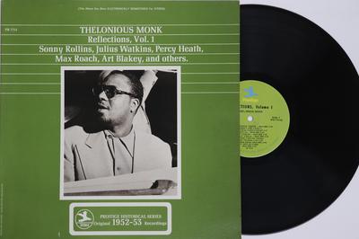 LP Record THELONIOUS MONK  Reflections Vol. 1 PRT7751 PRESTIGE 1972 US Jazz Used