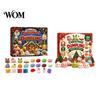 Reusable Christmas Decoration for Home Advent Calendar with 24Pcs Squeeze Dumplings, Soft Sensory Fidget Party Favors Stocking Stuffers Toys