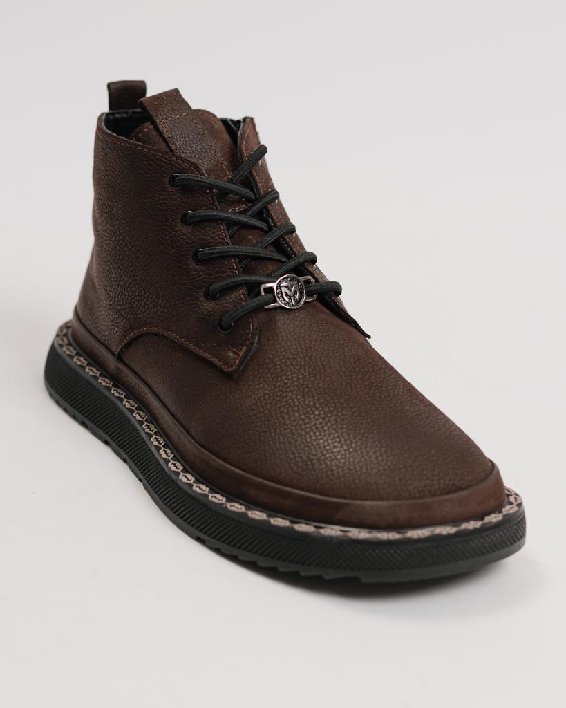 Ботинки женские Krula 75362 36 коричневые кожа