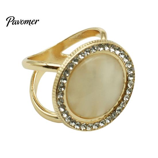 Gold Plated Scarf Holder Cat Eye Stone Silk Button, Vintage Style Alloy Light Luxury Button Buckle, Decorative Anti-slip Clip for Women Coats