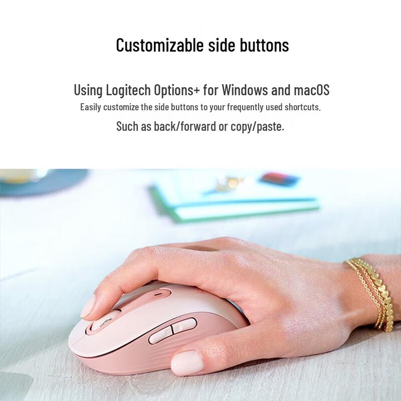 Logitech M650 L Large Hand Dual-Mode Wireless Mouse