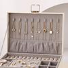 Jewelry Storage Leather Box Multi-layer Large Capacity Drawer Home Jewelry Box Ring Earrings Box Jewelry