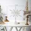 Wrought Iron Five-Pointed Star Christmas Tree Topper and Decoration Pendant