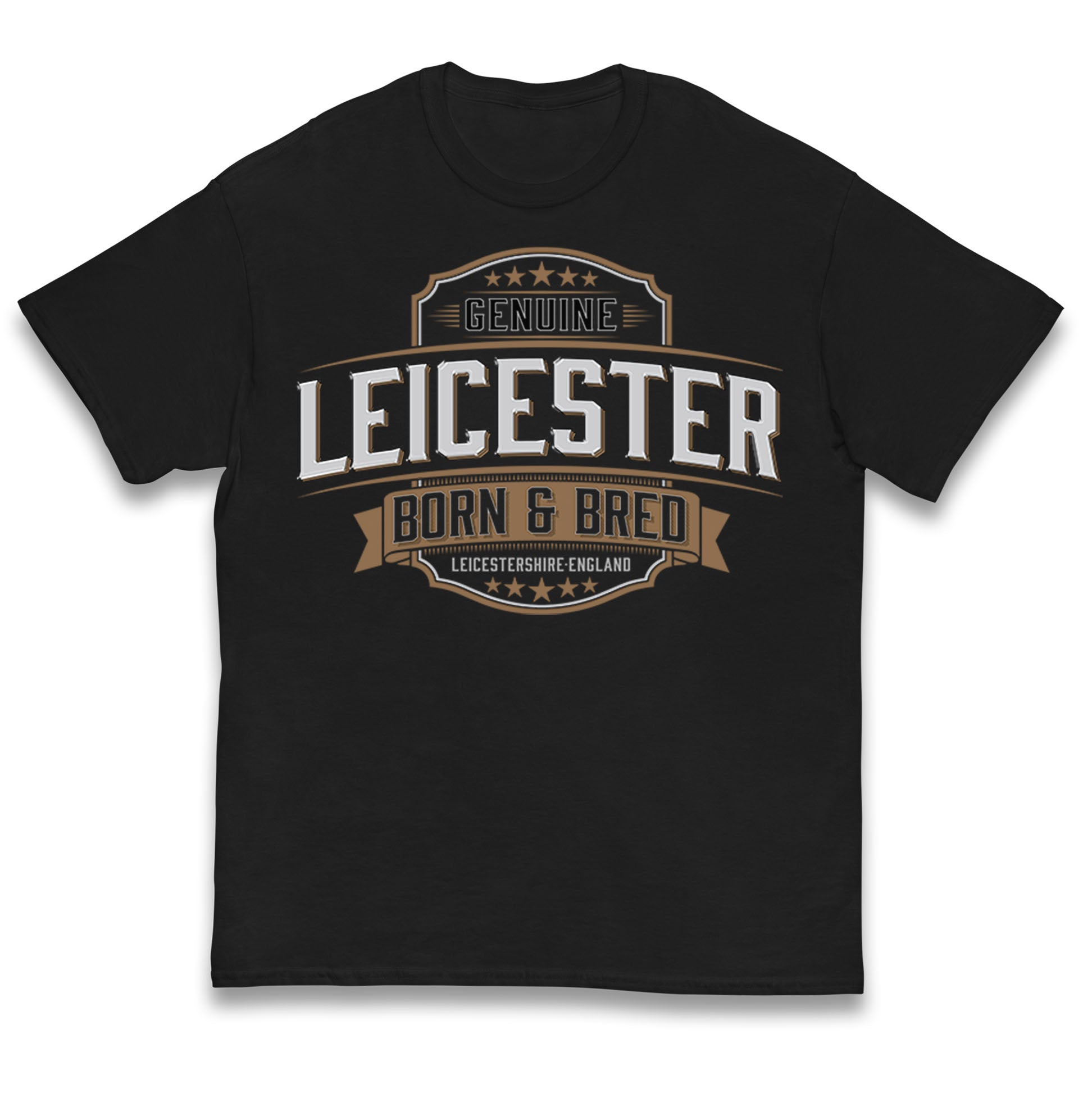Genuine Leicester Born And Bred Kids T Shirt 120