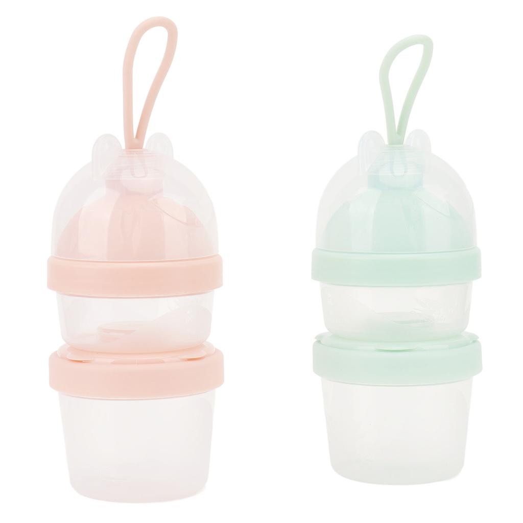 Distribuitor Lapte Praf Portabil cu Sigilare Recipient Lapte Praf pentru Călătorii în Aer Liber