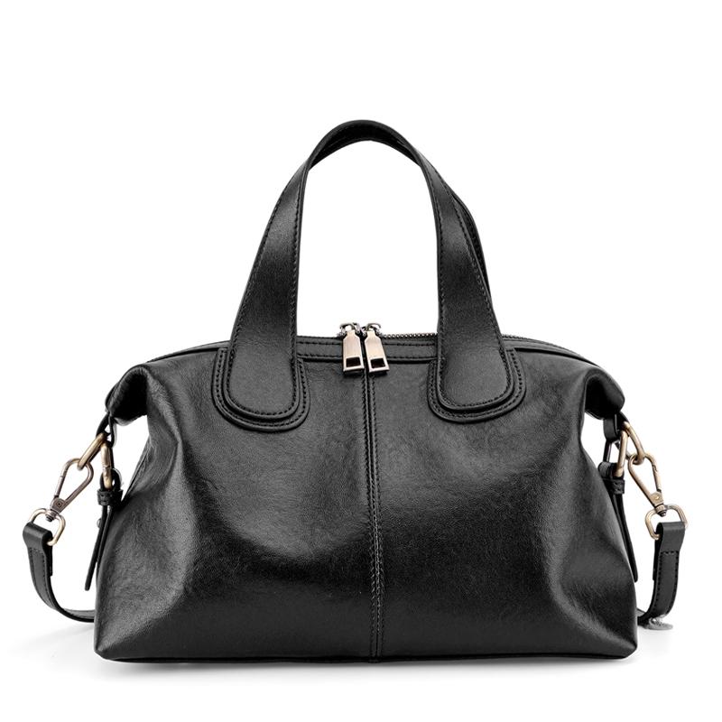 Women's new high-quality soft leather crossbody shoulder bag design cowhide handbag fashiable and luxurious leather pillow bag