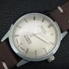 MONTINE VINTAGE CARICA MANUALE SVIZZERO DA UOMO OROLOGIO CON QUADRANTE ARGENTO RISTRUTTURATO a445228-1