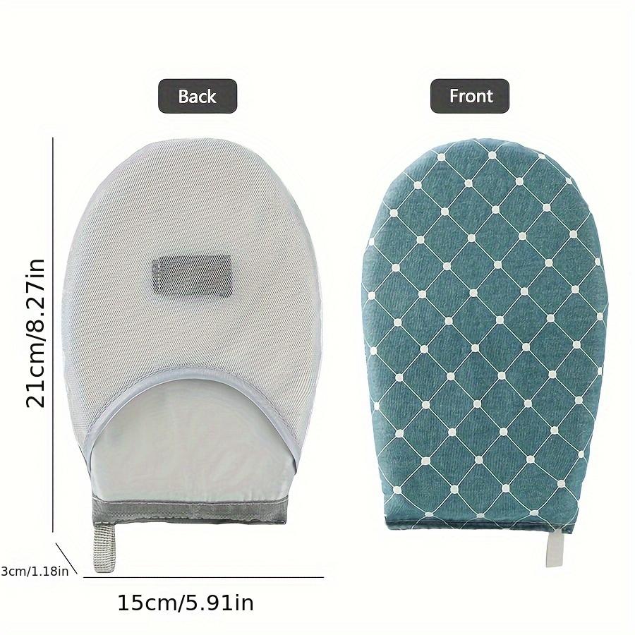 Portable Mini Ironing Board, Handheld Foldable Ironing Pad with Heat Resistant Glove,Small Travel Ironing Mat for Home Mini Iron