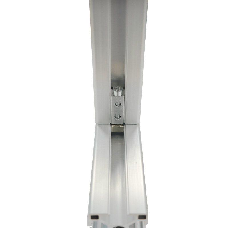 Adjustable European Aluminum Profile Slider Connector: No Drilling or Tapping Needed