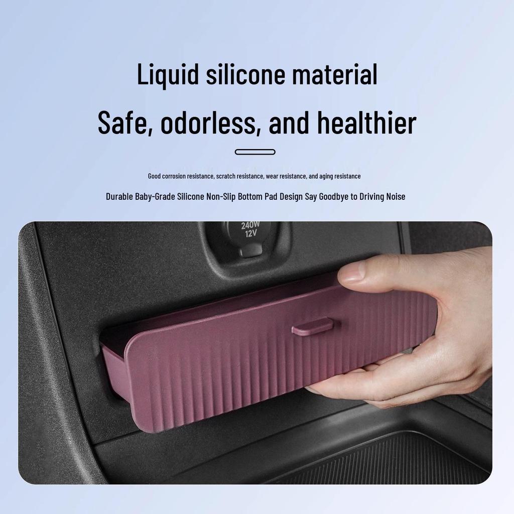 Xiaomi SU7 YU7 Center Console Glasses Case & Storage Box Organizer