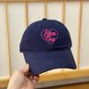 heart Letter Embroidery Baseball Caps Spring Summer Men Women Cotton Adjustable Casual Hat Hip Hop Streetwear Sun Hats